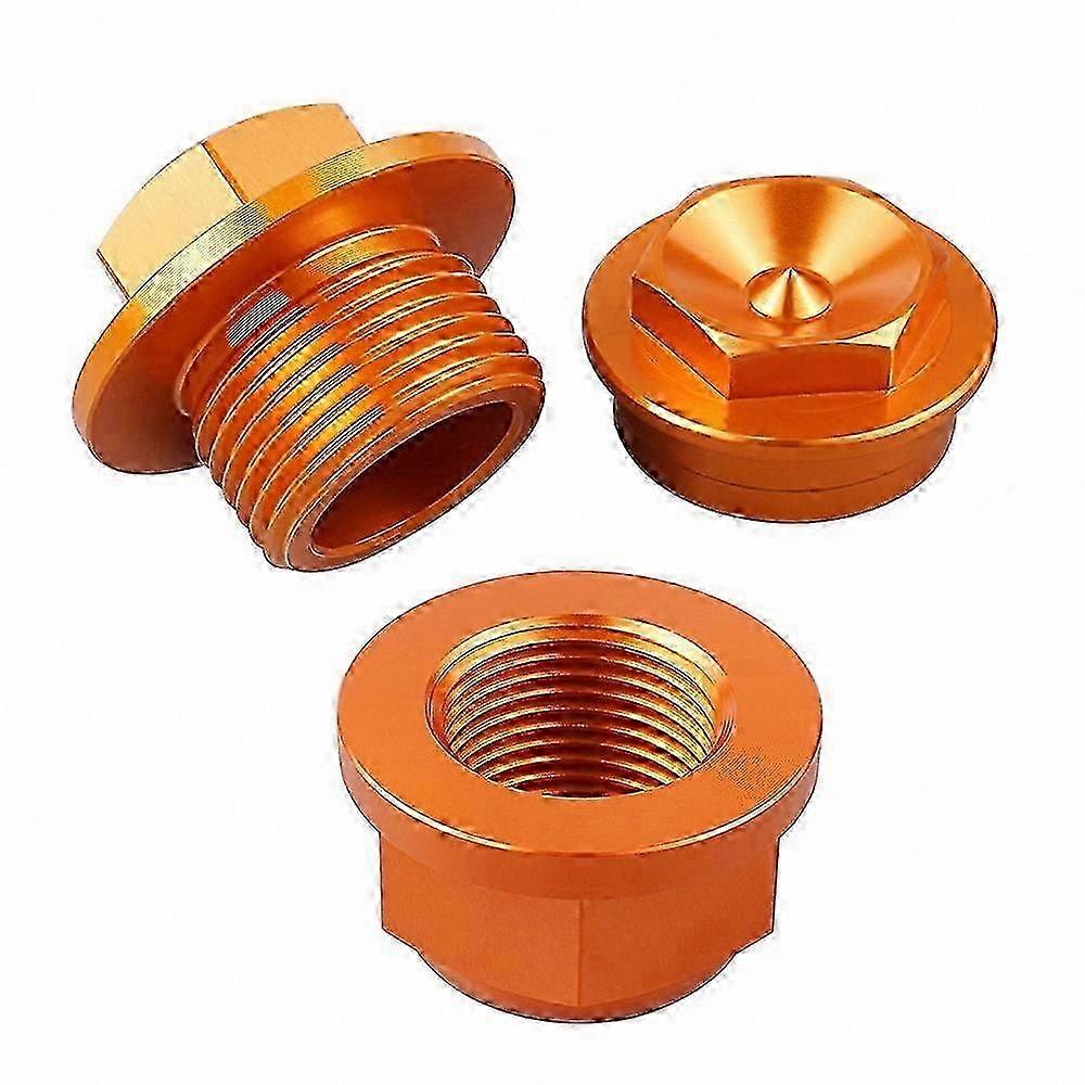 Aluminum Wheel Lock Axle Nut for Motorcycle Front and Rear Wheels Compatible with KTM Models 2016-2022