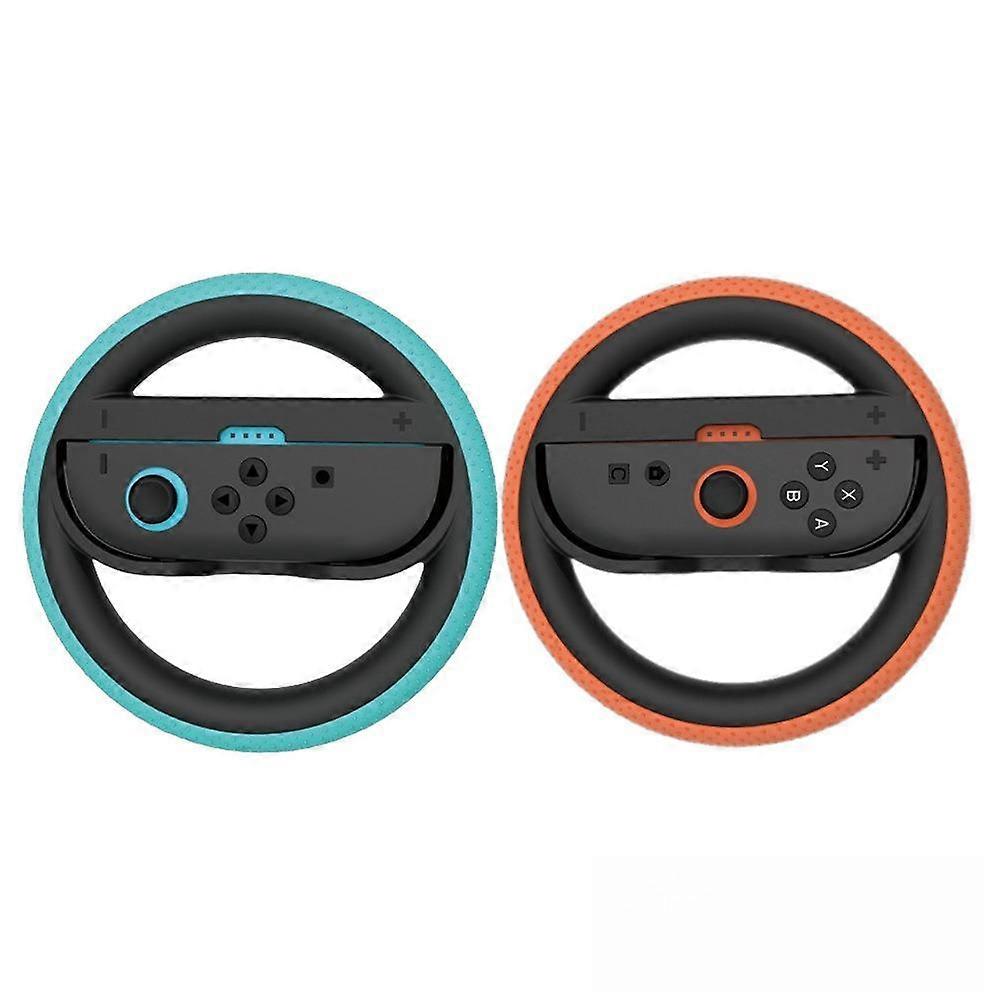 Left and Right Handle Racing Game Steering Wheel Anti-Slip Grip Set For Nintendo Switch 2