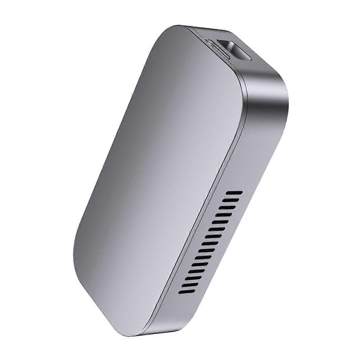 80Gbps 5 SSD Enclosure with Fan Cooling, JHL9480 Chip for TB3/4/5 & USB4, M.2 NVMe 2280 SSD Enclosure