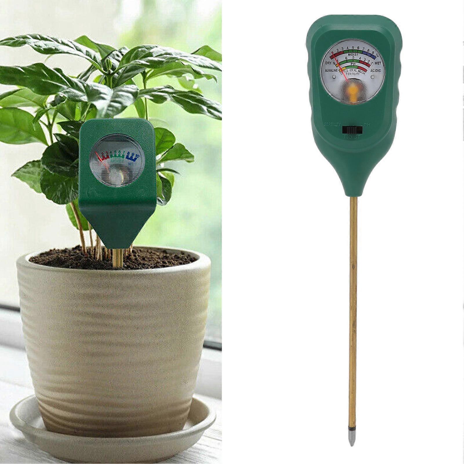 3 in 1 Portable Soil Tester Moisture Hygrometer Probe ABS