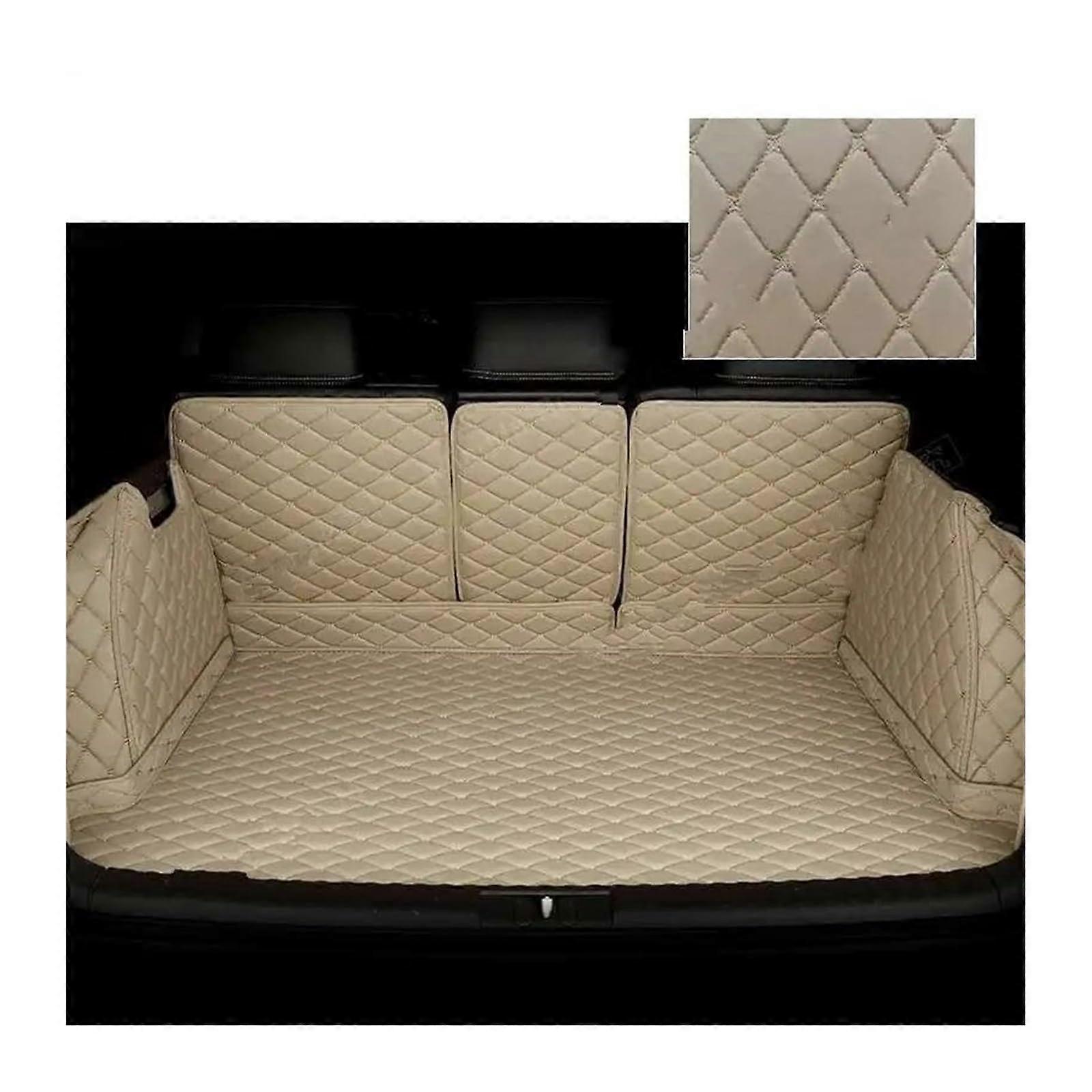 Car Boot Liners For Hyundai For Tucson L Auto Full Coverage Trunk Mat Car Boot Cover Pad Cargo Liner Interior Floor Liner(Beige)