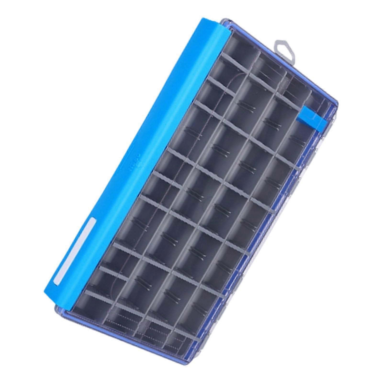 Fishing Tackle Box Lure Storage Box Organizers with Removable Dividers Portable Storage Tray Lure Organizers
