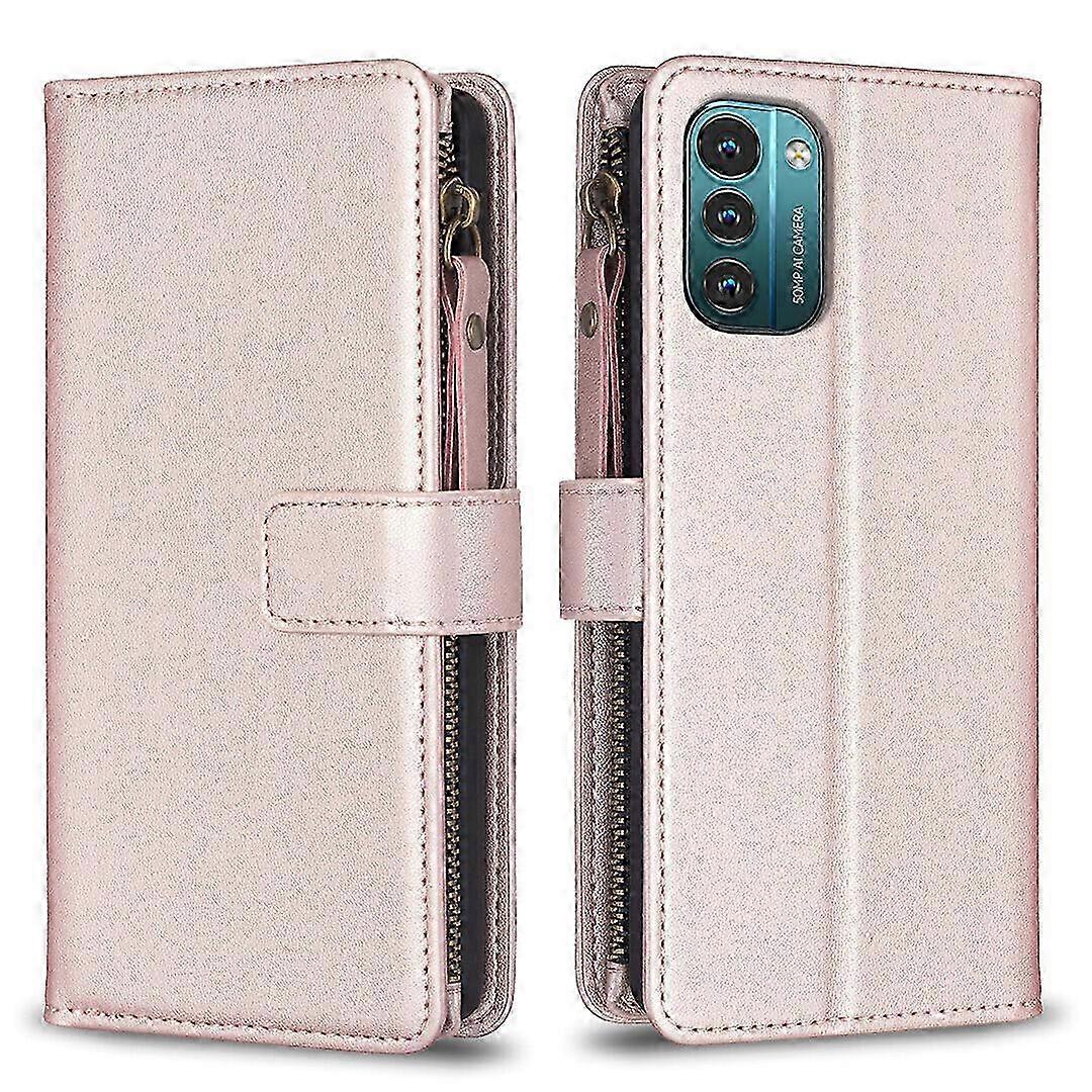 Case for NOKIA G21/G11 Zipper Cover Leather Wallet with Card Holder...