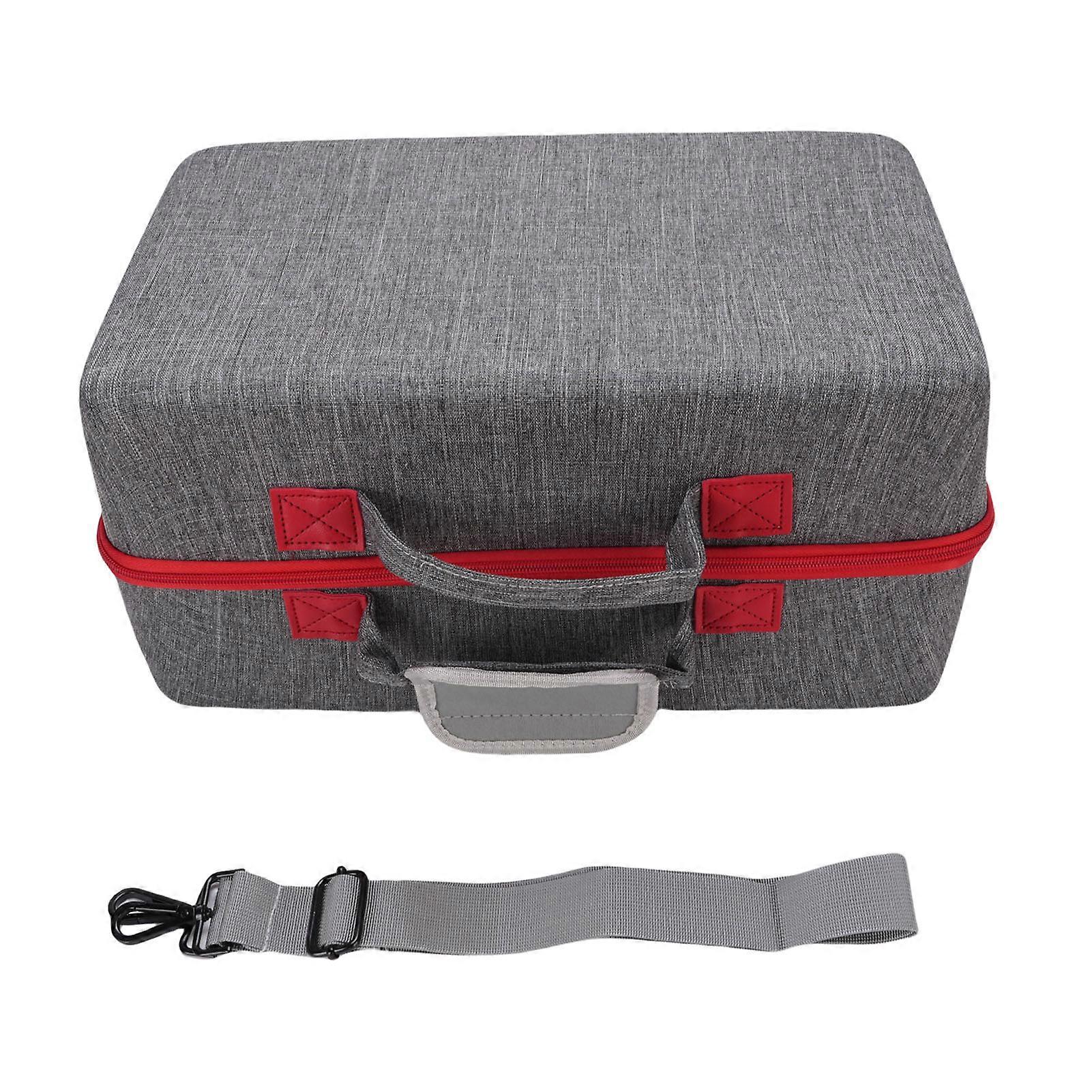 Console Hard Shell Carrying Case Large Capacity Controller Protective Travel Bag for Headset Vertical Base USB Cables