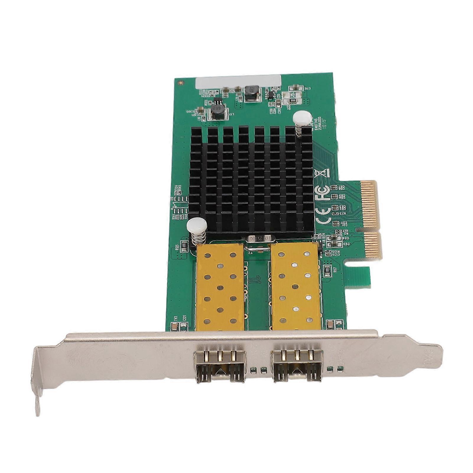Carte réseau Gigabit Ethernet PCIe4x à double port Puce Intel 82576