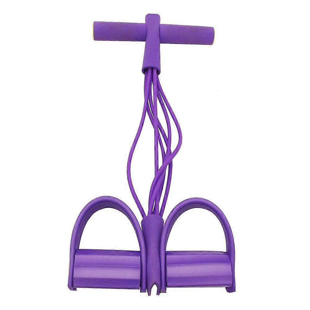 6-Tube Rubber Elastic Band for Home Workout, Portable & Durable Fitness Tool for Full-Body Training