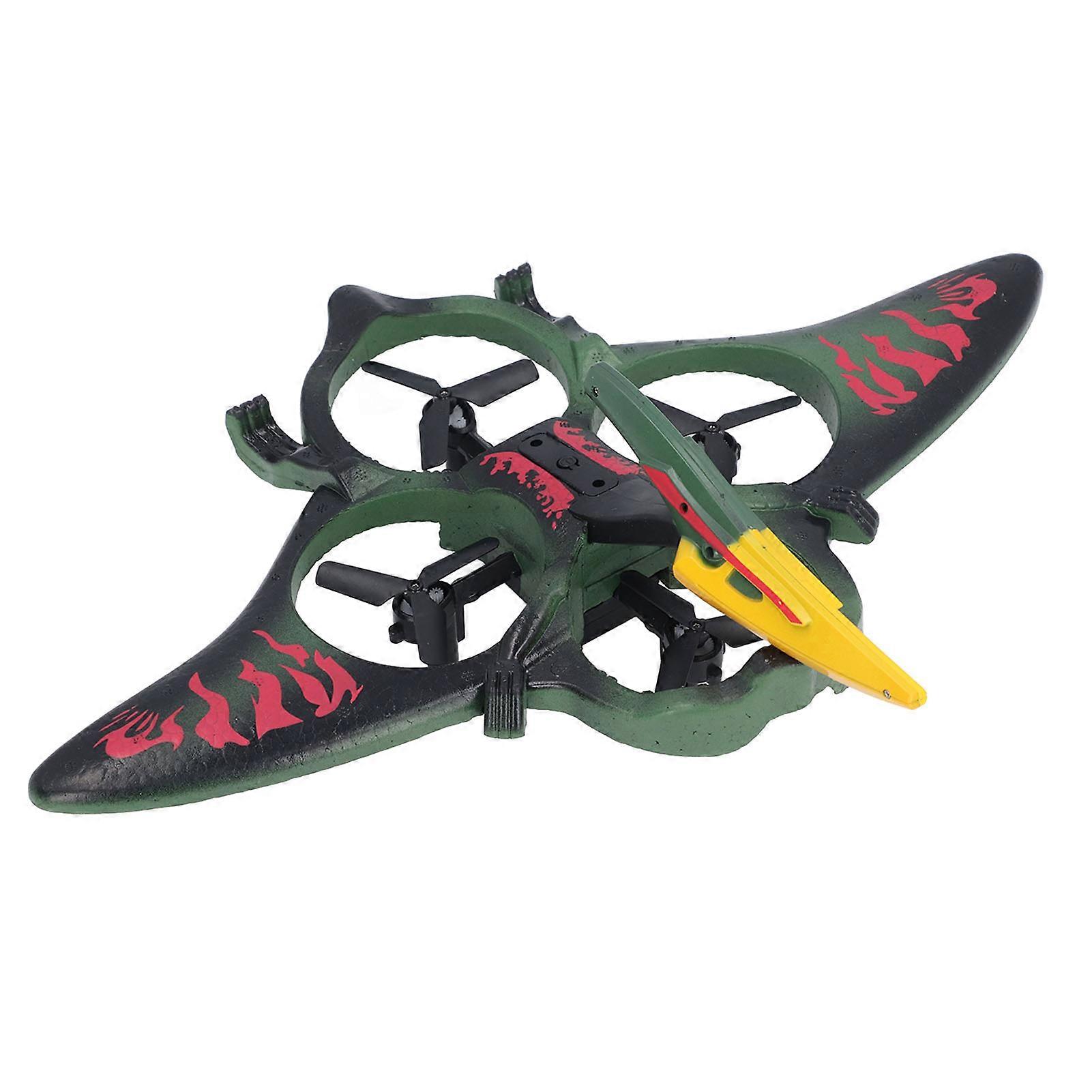 Remote Control Airplane Fighter 2.4Ghz Foam Quadcopter Green 34x26x10cm