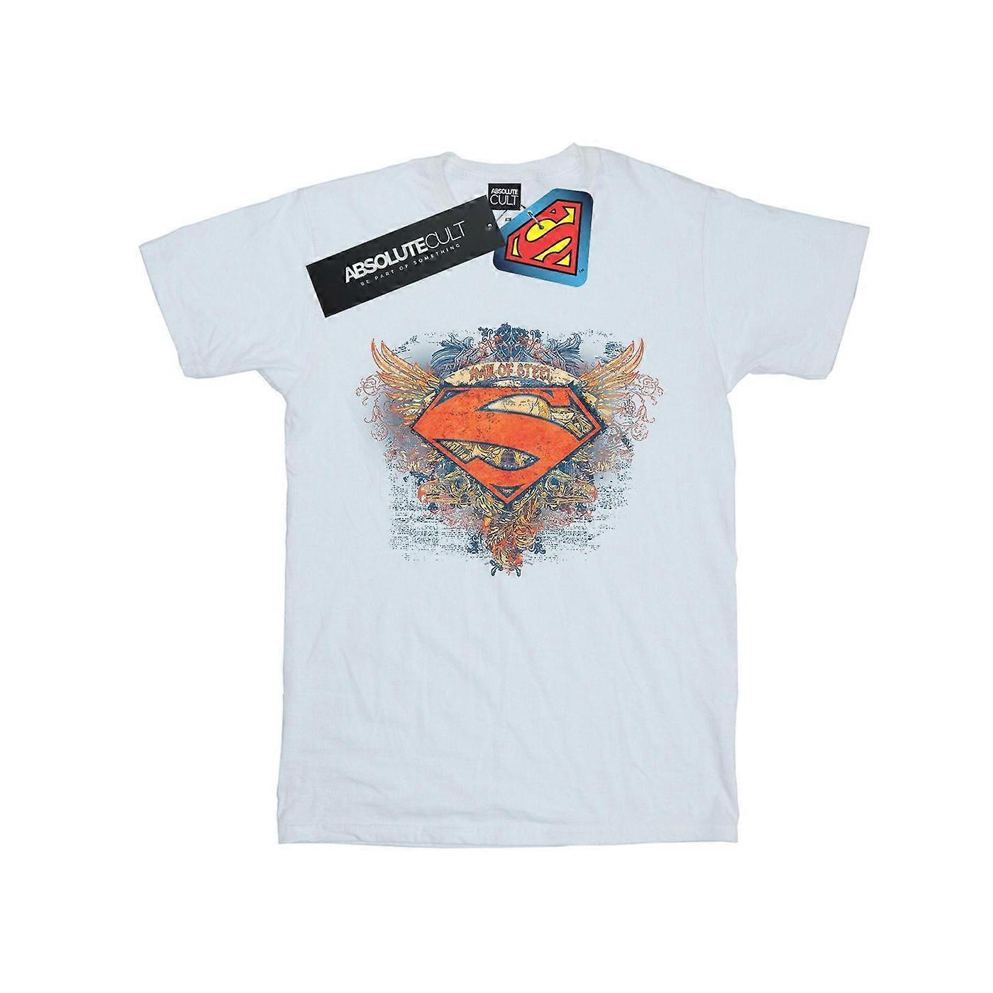 DC Comics Herre Superman Wings Shield T-skjorte