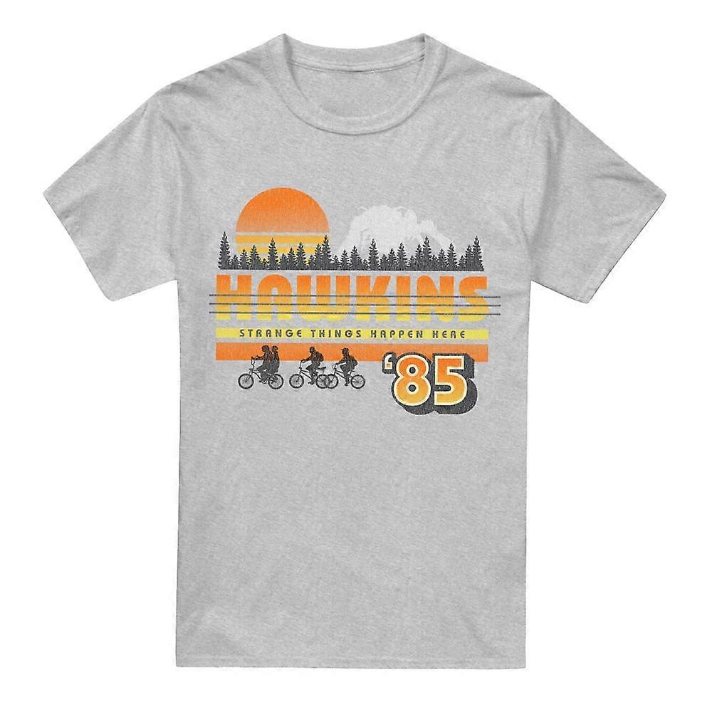 Pánské tričko Stranger Things Hawkins 85 Retro