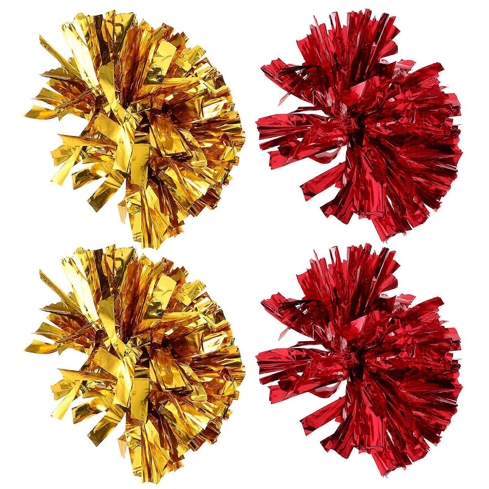 Cheering Hand Flower Cheerleader Props For Kids And Adults Elevated Assorted Color Durable During Intense Movement 12Pcs