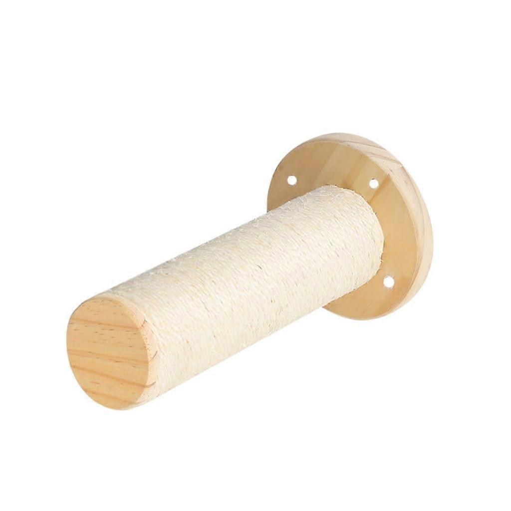Cat Trees WallMounted Solid Wood Climbing Frame With Scratching Post, Jumping Platform, Cat Tower Model E