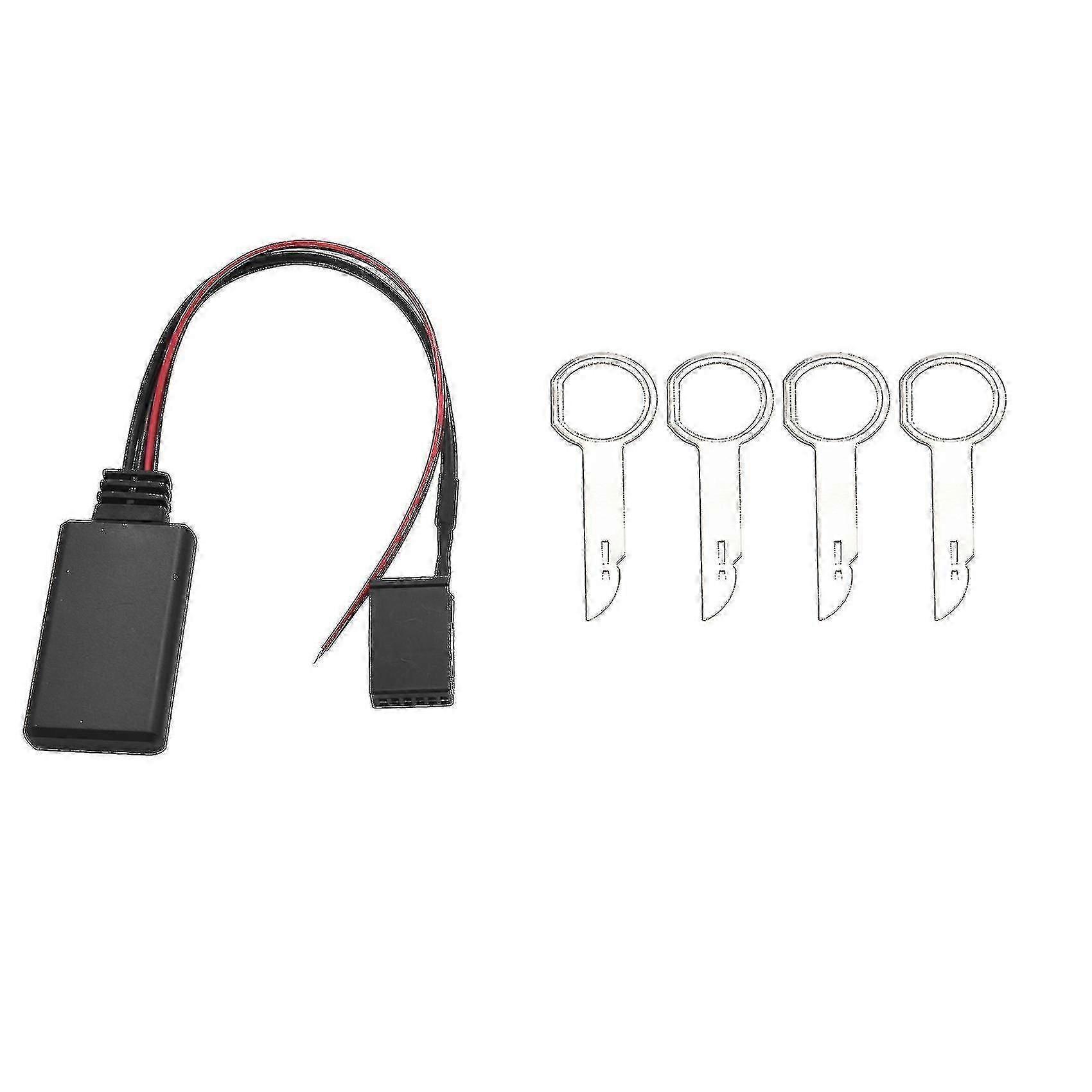 Car 6000cd Wireless Bluetooth Module Music Adapter Aux Audio Cable For Focus Mondeo