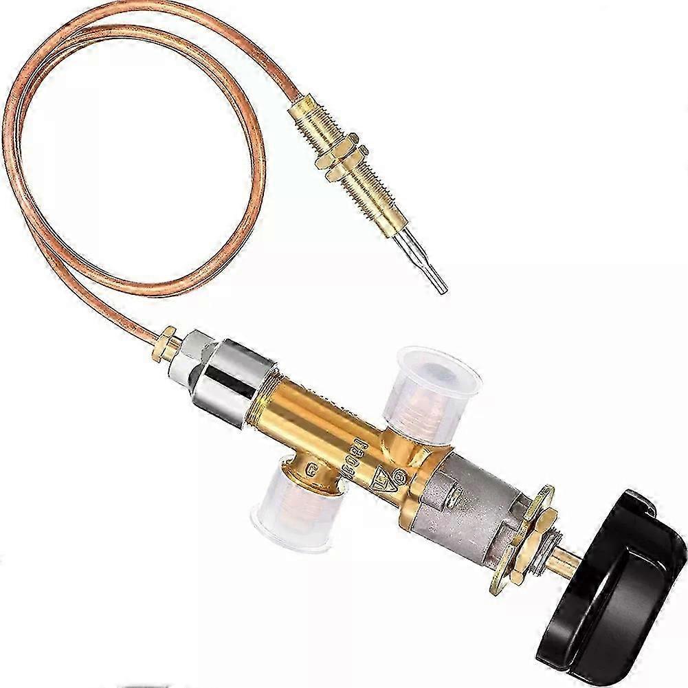 Low Pressure Gas LPG Fireplace Failure Control Valve Kit Gas Heater Thermocouple Replacement 5/8-18UNF