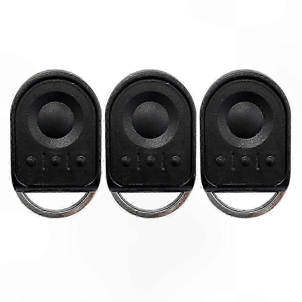 3-Pack Universal Garage Door Remote Control, Compatible with 433MHz RTS Systems, Gate Opener Accessory for Keytis and Keygo Models, Edition 0705