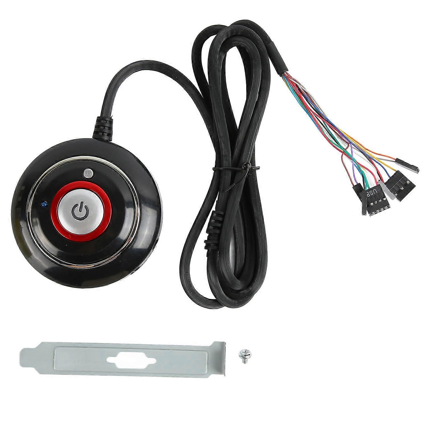 Feature:
1. Durable ABS: This remote PC power switch is made from premium ABS material, sturdy and d