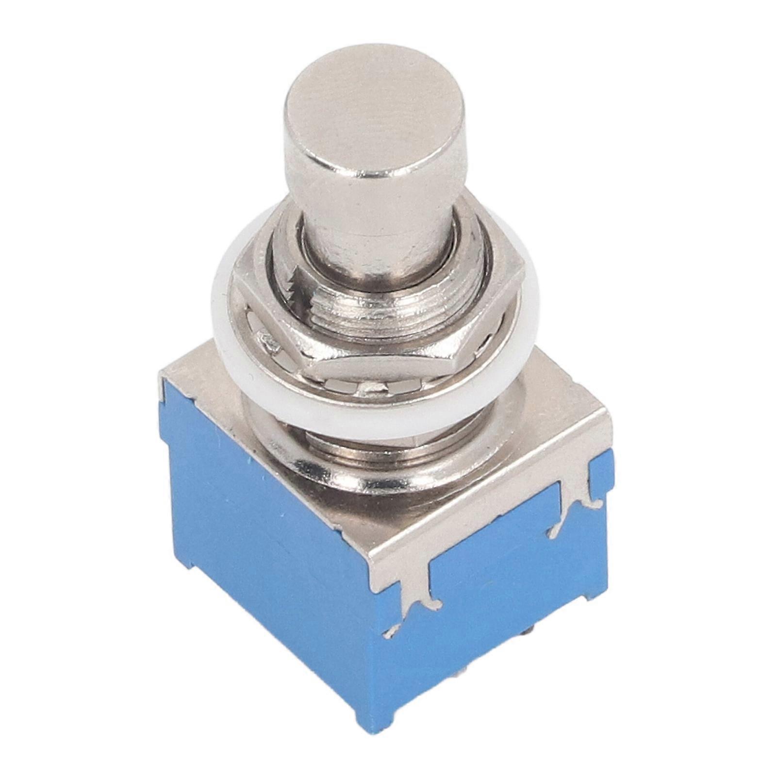 Gitarren Effektpedal Fußschalter 9 Pin 3PDT True Bypass Blau
