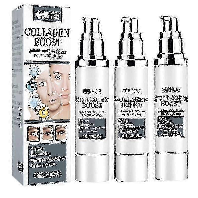 3 قطع 2023 مصل Eelhoe Collagen Boost الجديد المضاد للشيخوخة ، مصل Collagen Boost المضاد للشيخوخة ، Eelhoe Collagen Boost ، Eelhoe