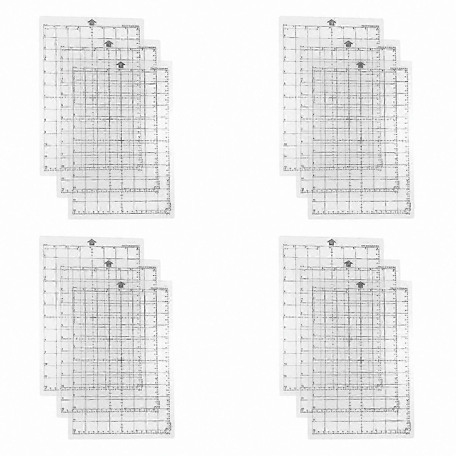 12x8 Inch Replacement Cutting Mats for Crafting Machines