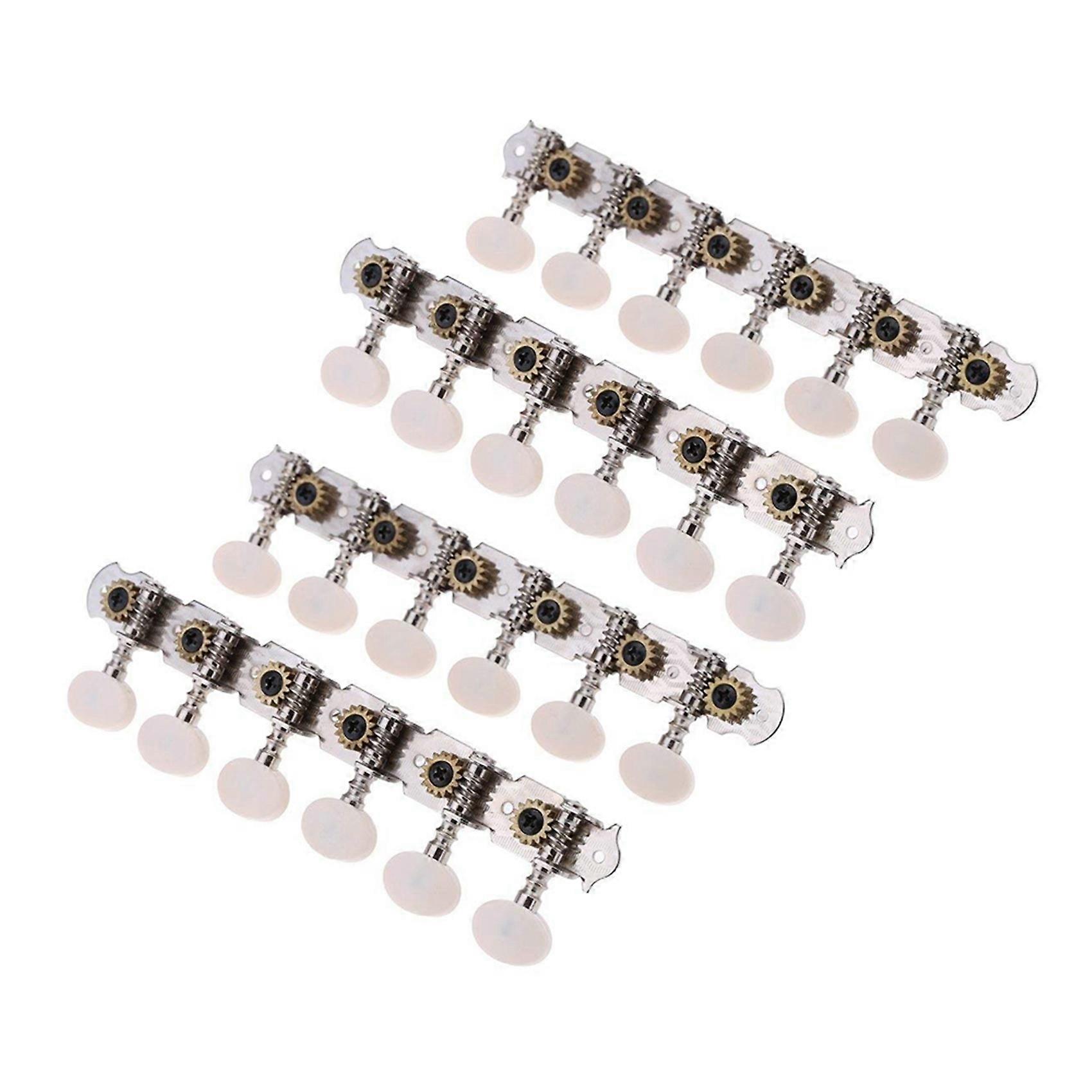 2X 6R6L 12 String Acoustic Guitar Tuning Key Peg Tuner String Tuner Button