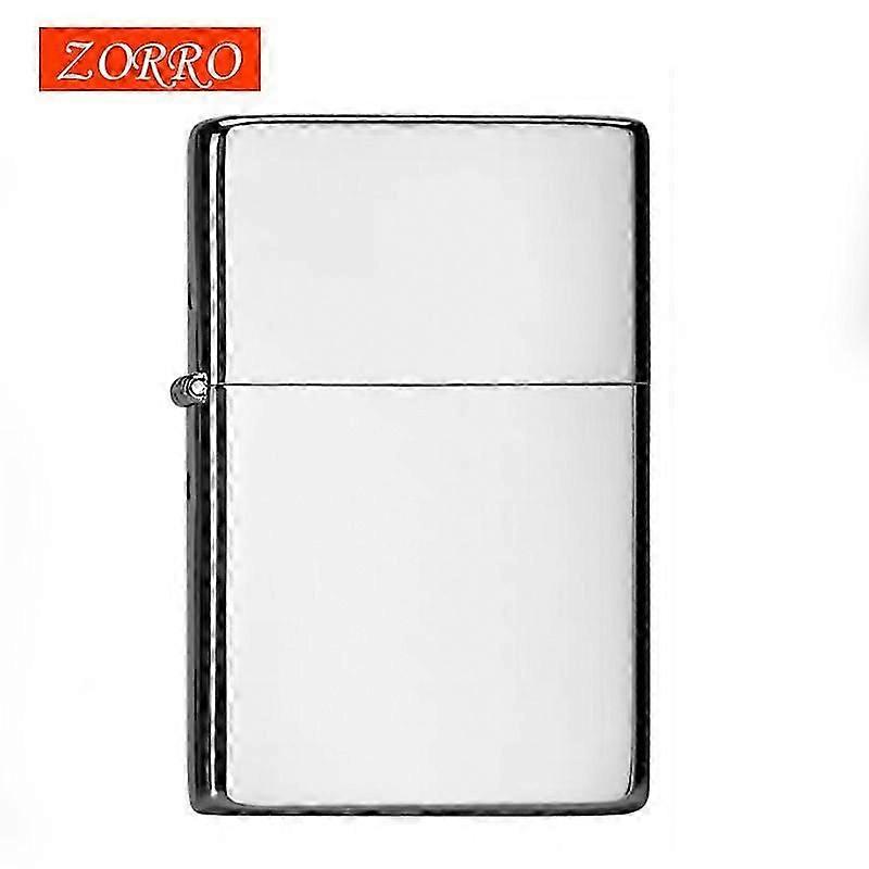 suitable for brass kerosene windproof lighter, ultra-thin square angle classic design