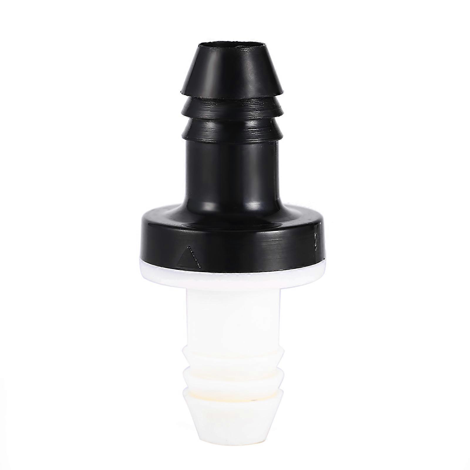Clapet anti-retour en ligne en caoutchouc de silicone, anti-retour unidirectionnel pour liquide et air
