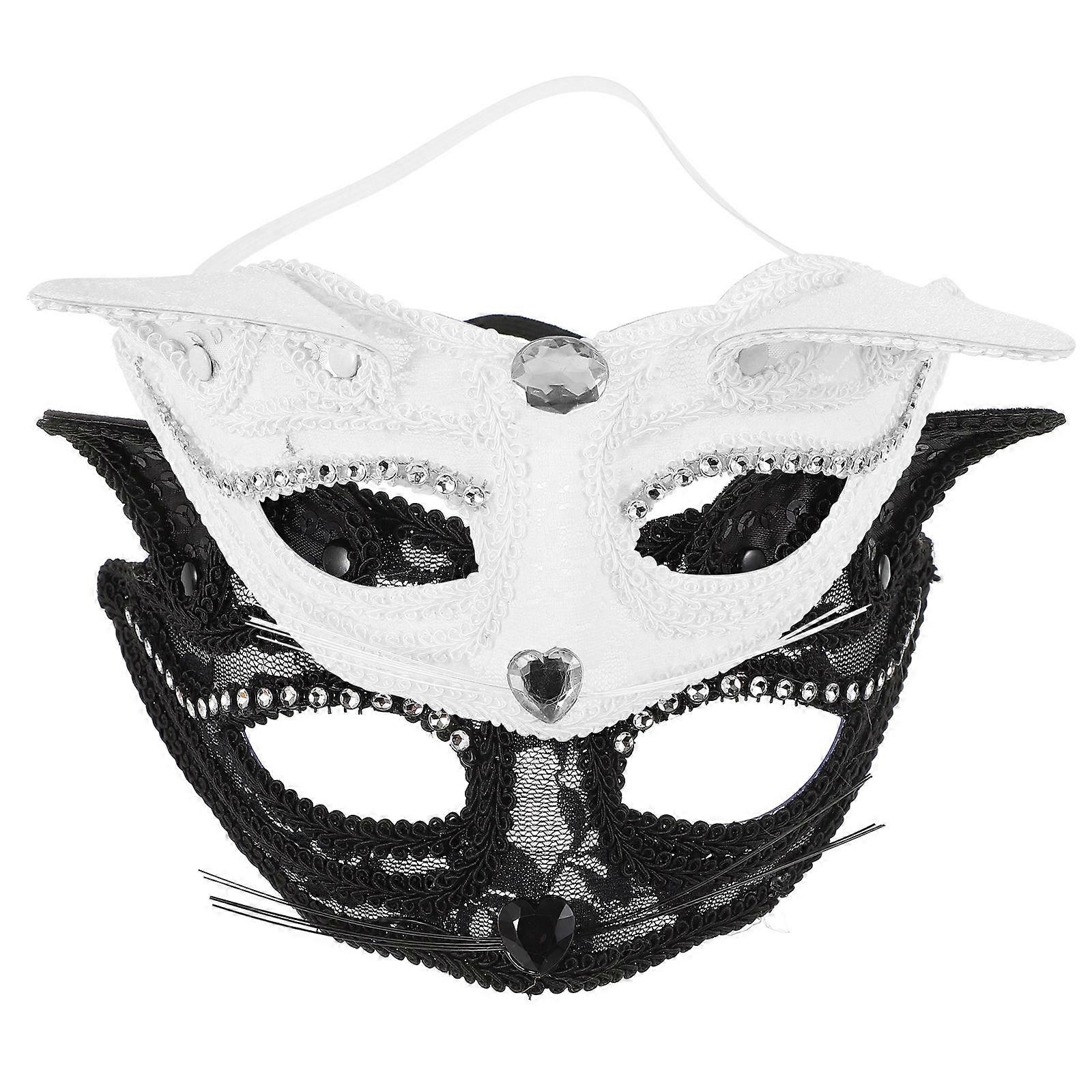 Fox Mask Party Fox Mask for Decoration 8Pcs Assorted Color Plastic Masks