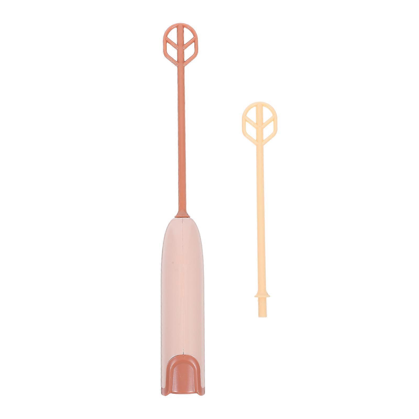 Electric Mixer Mixing Drinks For General Consumers Detachable Design 2 Sets Battery Powered