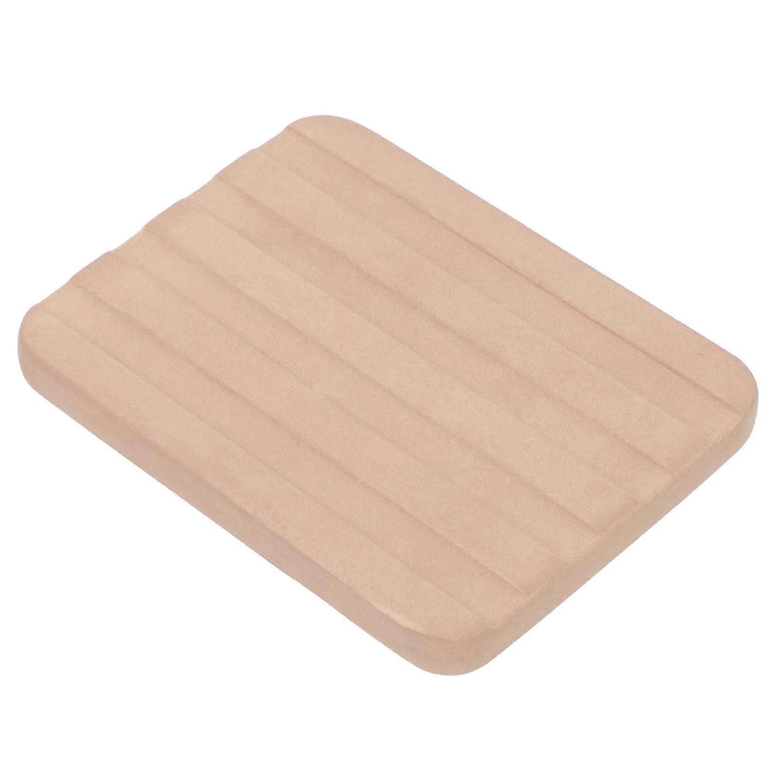 Diatomite Soap Rack Storage Tray for Soap Drying 2Pcs Multifunctional Brown