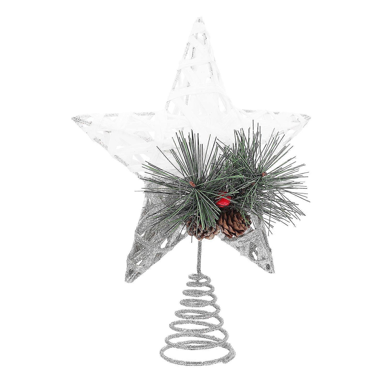 Christmas Tree Decoration Pentagram Star for 3Pcs Xmas Tree Toppers