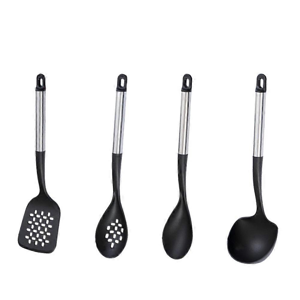 Nylon Spatulas Cooking Turner Non-Stick Kitchenware Spoon Set 2Sets