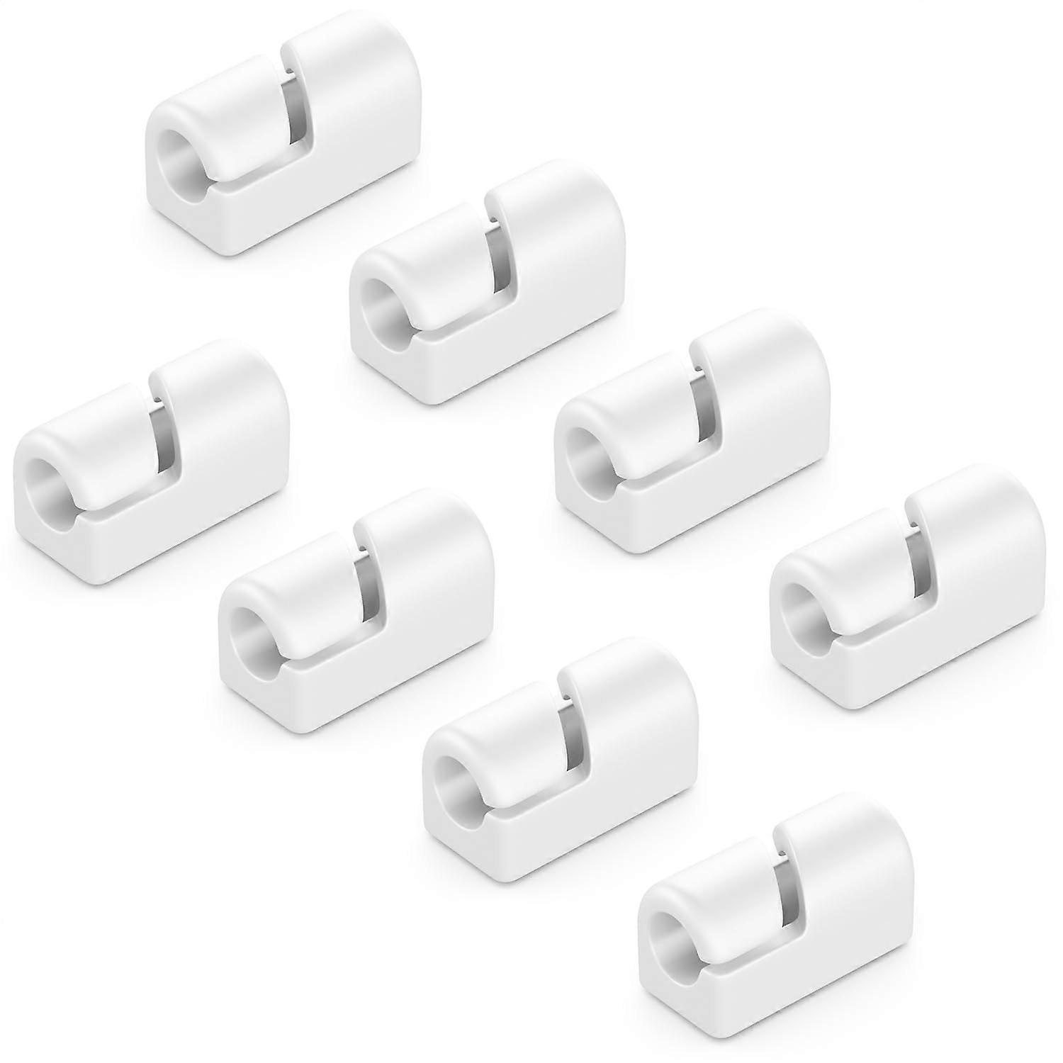 8 Pack Cable Holders Self-Adhesive Cable Clips Cable Management Clips