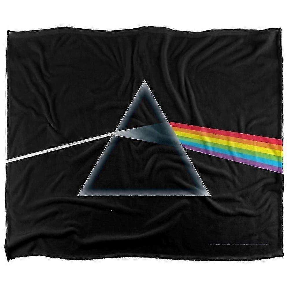 بينك فلويد الجانب المظلم من القمر حريري تاتش بطانية رمي فائقة النعومة للديكور المنزلي ، بطانية الفانيلا المريحة المرخصة رسميا ASCF208