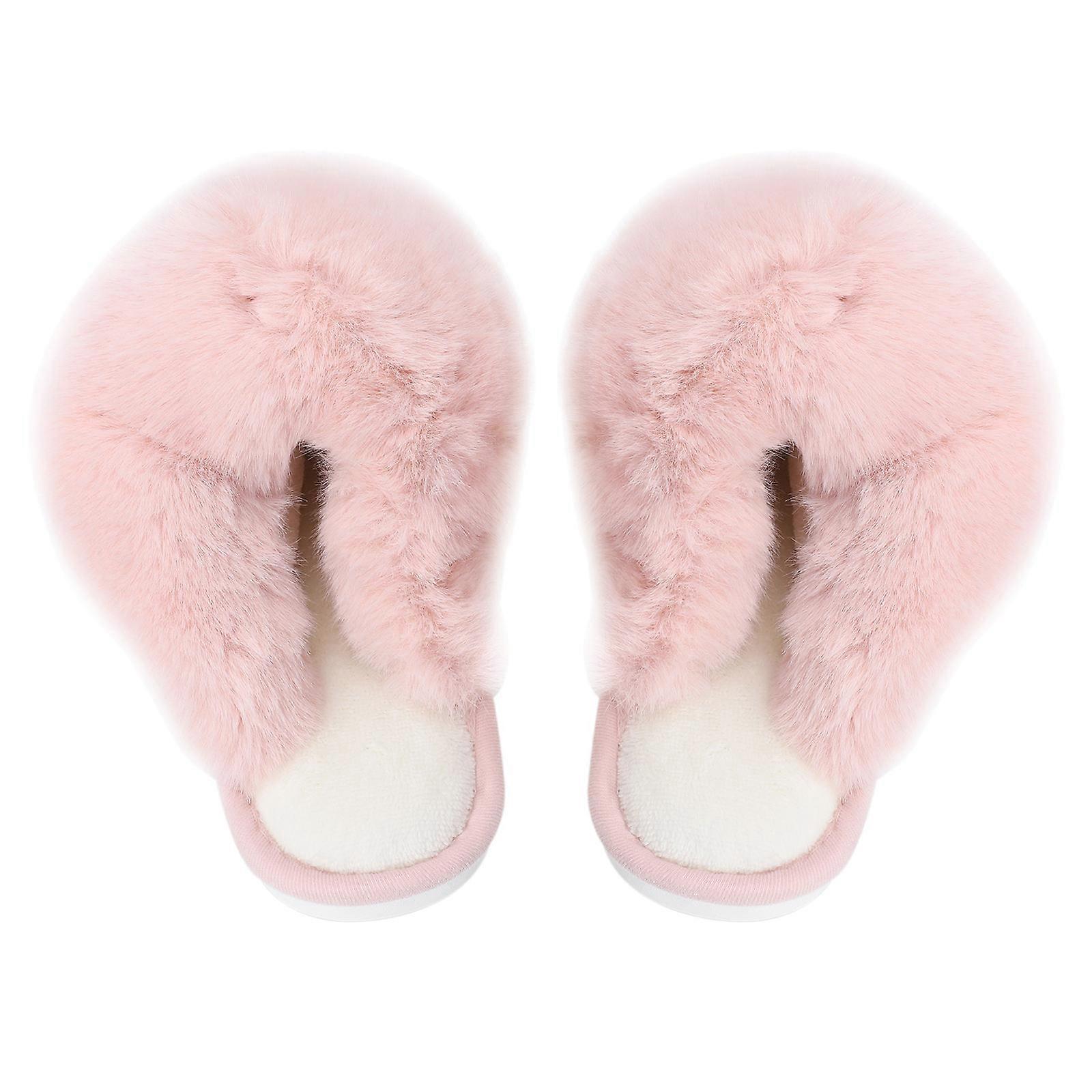 Plush Winter Slipper Cozy Warm Slippers for Home Use 1Pair Comfortable Footwear