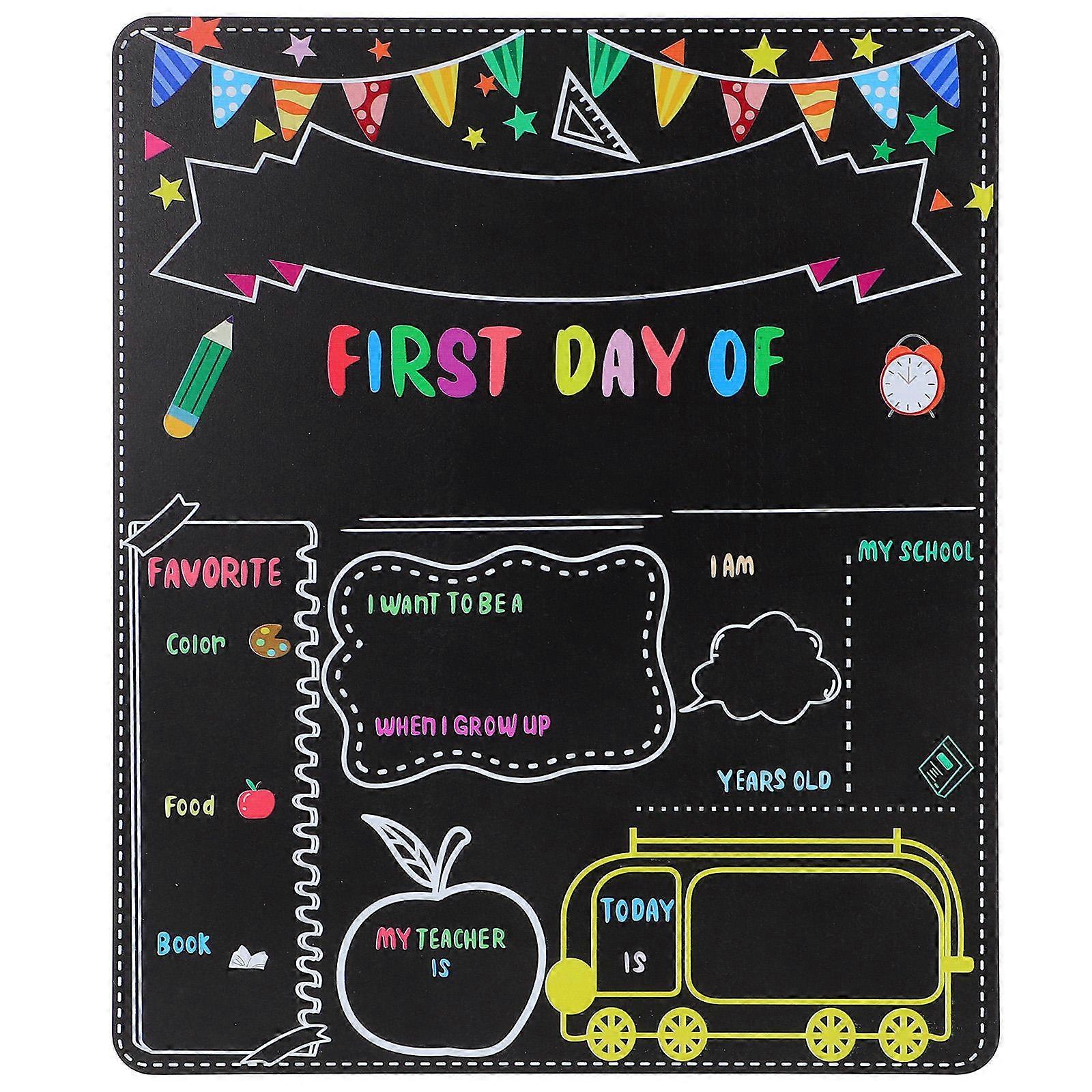 Double-Sided Blackboard for School Classroom Decor Black Board