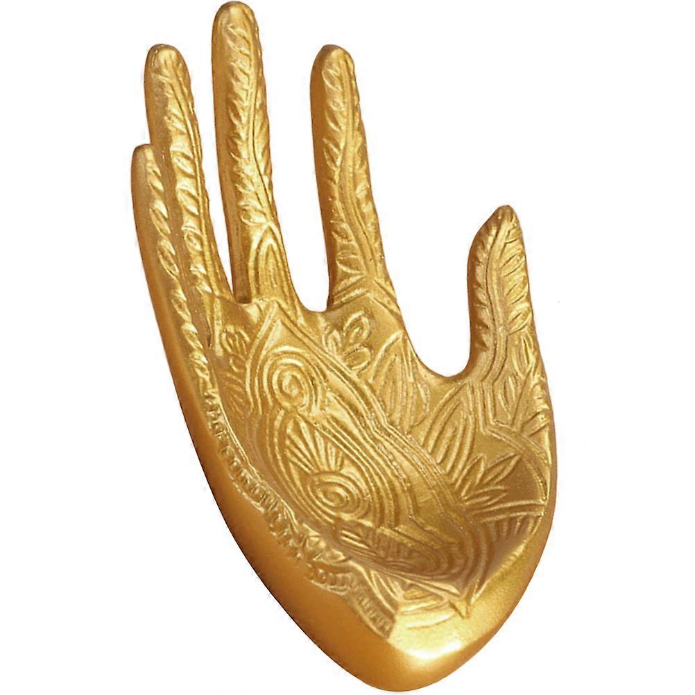 Jewelry Display Holder Bracelet Rack for Storage Use 2Pcs Golden