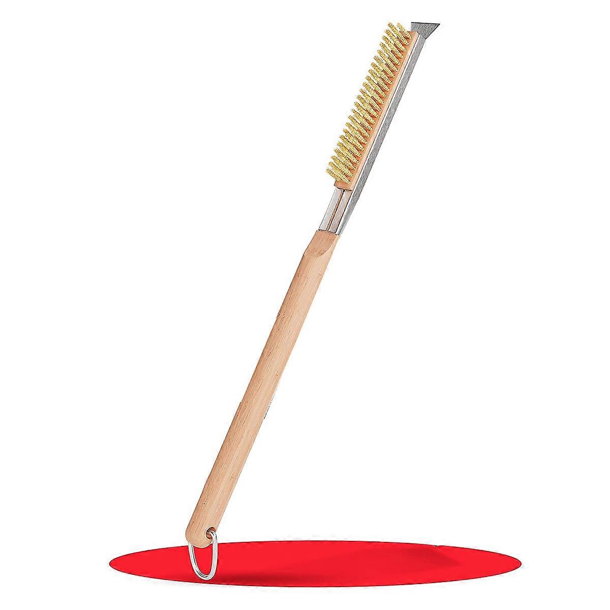 披萨烤箱和石刷（带刮刀）21英寸