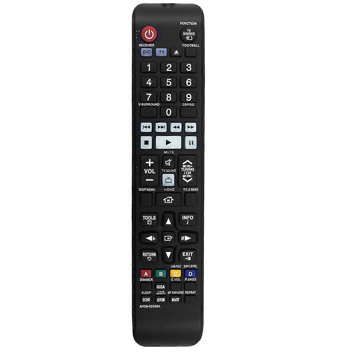 Replace AH59-02550A Remote Control for Home Theater System