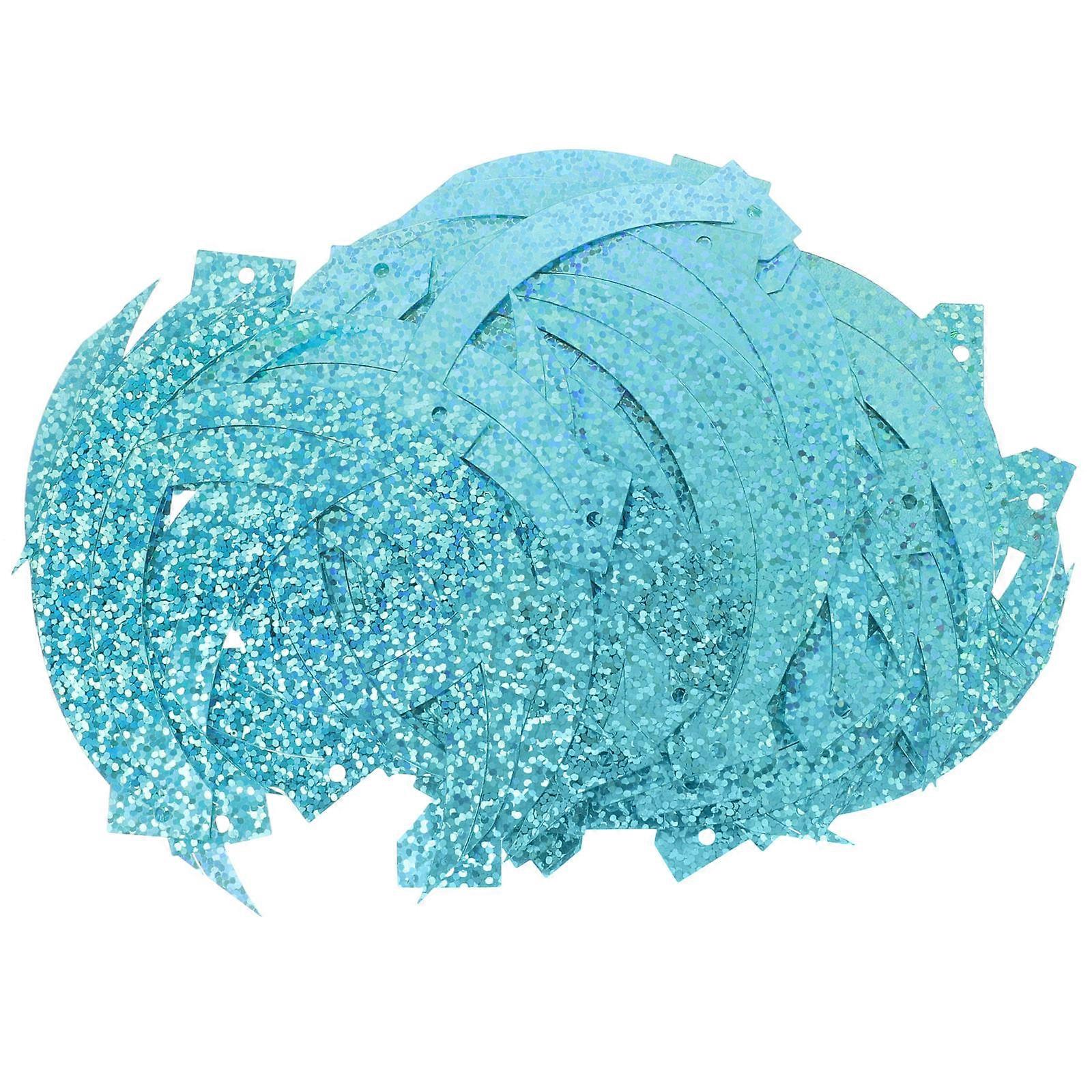 Loose Sequins Blue Shape Decorative Sequins for Crafts Making 400Pcs