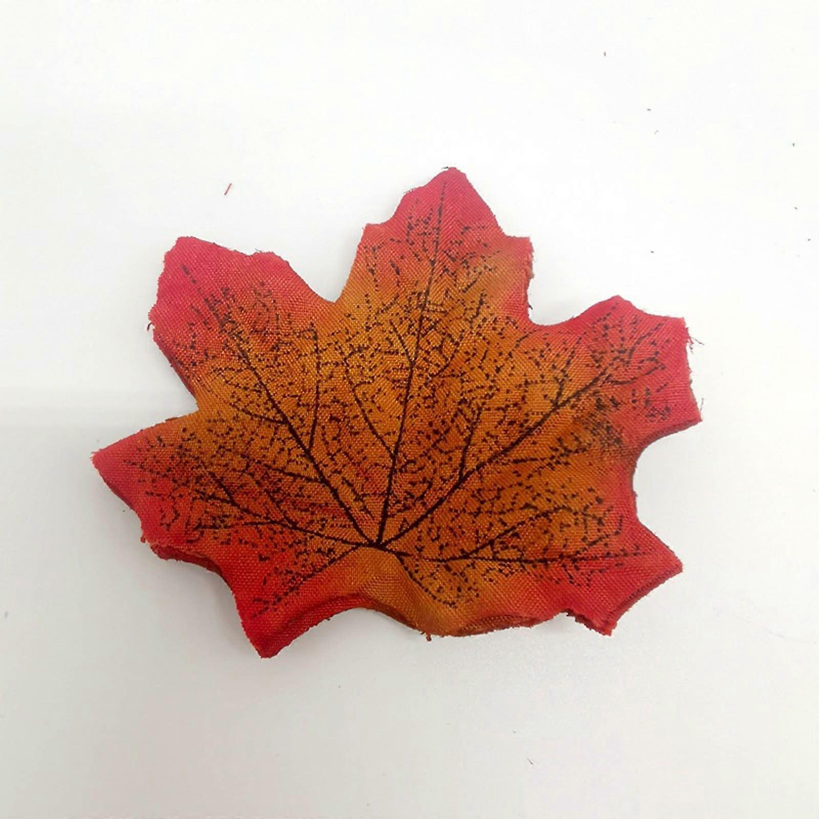 Fall Artificial Maple Leaves Thanksgiving Autumn Leaf Wedding Party Table Decor Multicolored Thanksgiving Decorations For Home