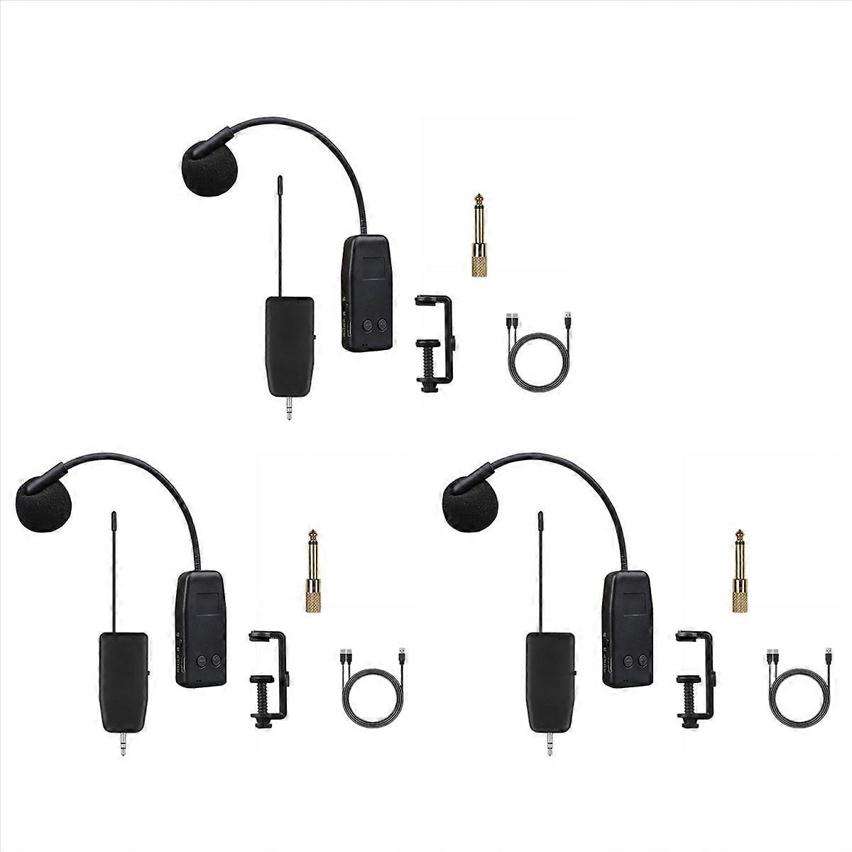 Violin Wireless Microphone Musical Instrument Microphone Stage Performance Audio Receiver and Transm