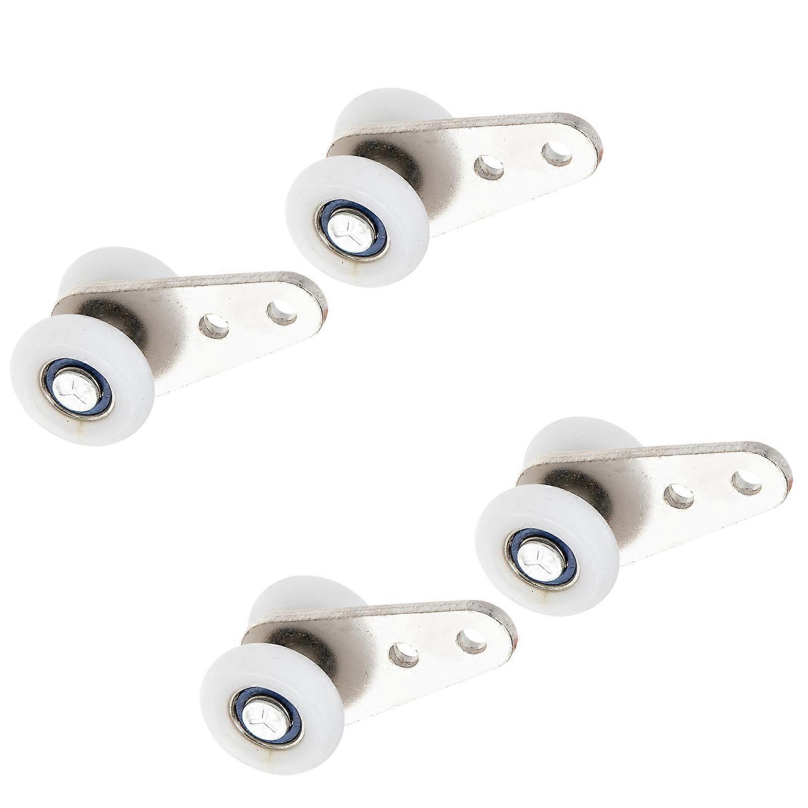 Curtain Hanging Wheels Nylon Smooth Sliding Rollers for 40Pcs Set