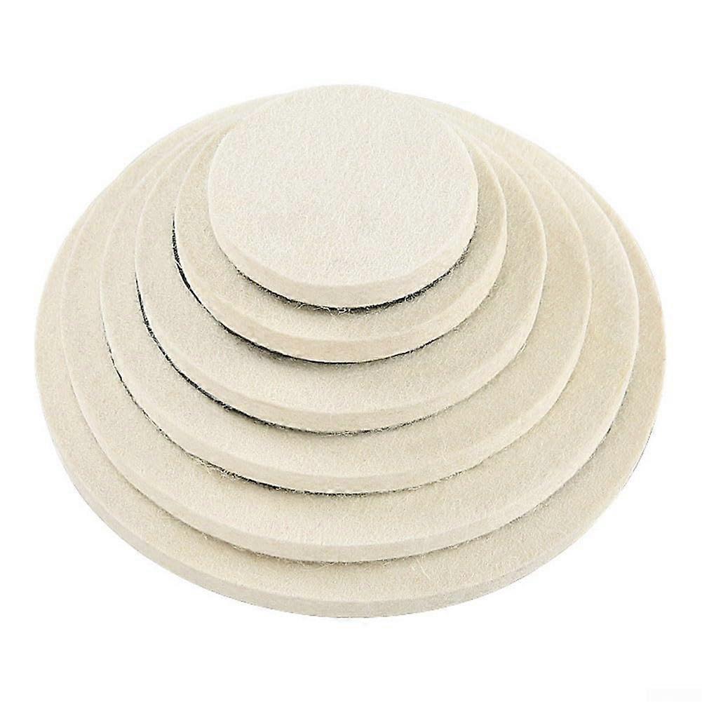 Wool Felt Polishing Wheel 4 Inch For Drills And Grinders Grinding And Buffing