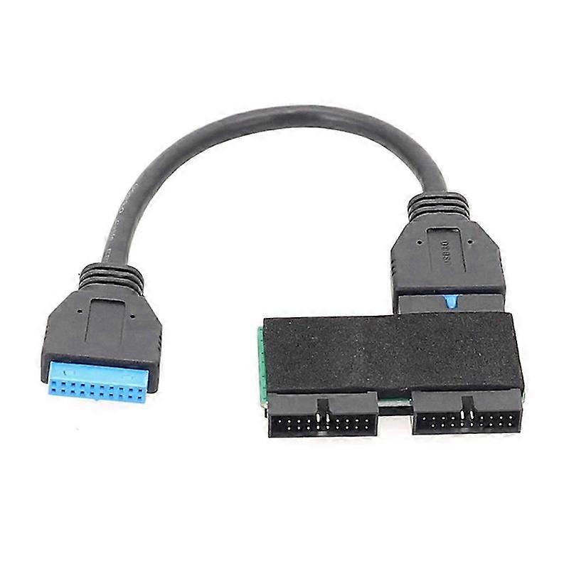 USB 3.0 19Pin HUB with Chip Modular Cable Design Motherboard Data Extension Cable