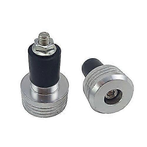 Motorcycle Handlebar Ends,7/8'' Handle Bar Slider Caps Weight Plugs Cnc Aluminum (blue)