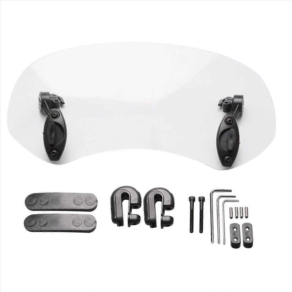 Transparent Color Universal Motorcycle Adjustable Wind Screen