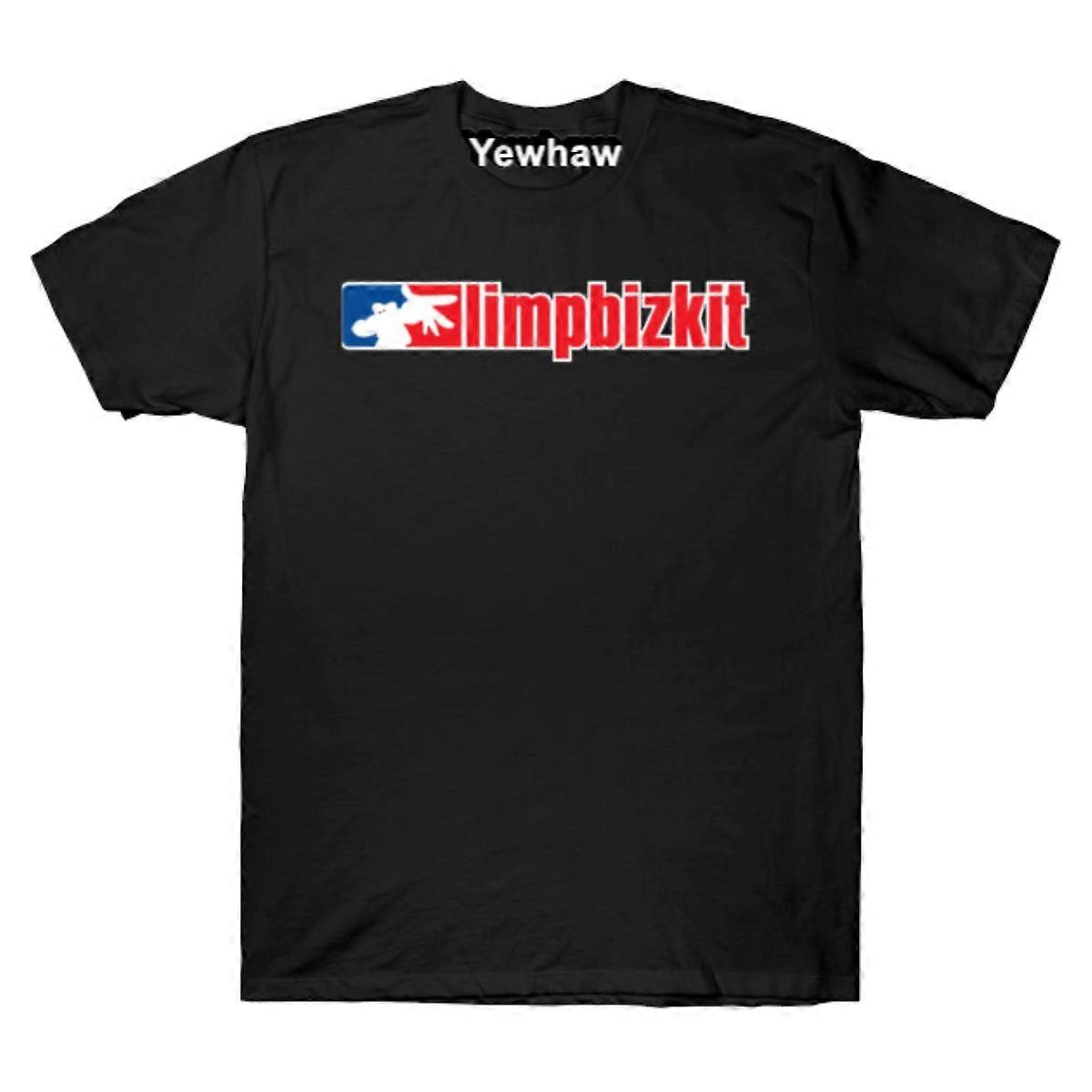 Camiseta com logotipo do rapcore do Limp Bizkit