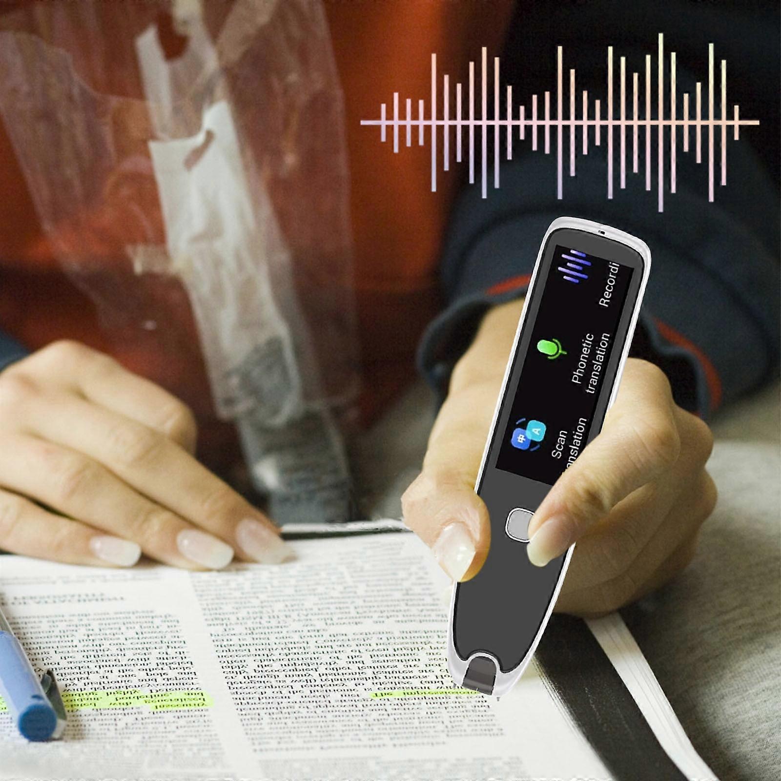 Donemore Smart Scanner Pen with Language Translator, Electronic Dictionary for English Learning, Fast Translation, Compatible with 112 Languages