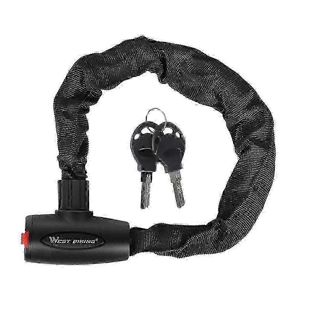 Bicycle Chain Lock with Theft-Proof Sleeve and 0.6M Cable miao4
