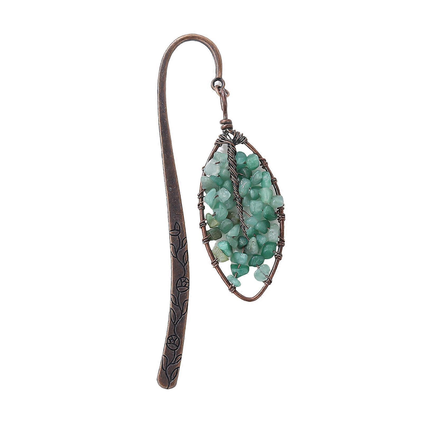 Moonlit Life Tree Inspired Book Companion Metal Texture Essential Accessory Suitable for Various Book Sizes Use Multicolor