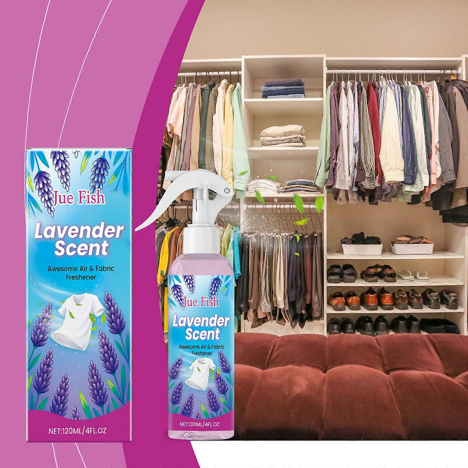 Jue Fish Fabric Freshener, Gentle Formula That Does Not Damage Fibers And Leaves A Long-Lasting Fragrance. It Is A Fabric Freshener For Clothing